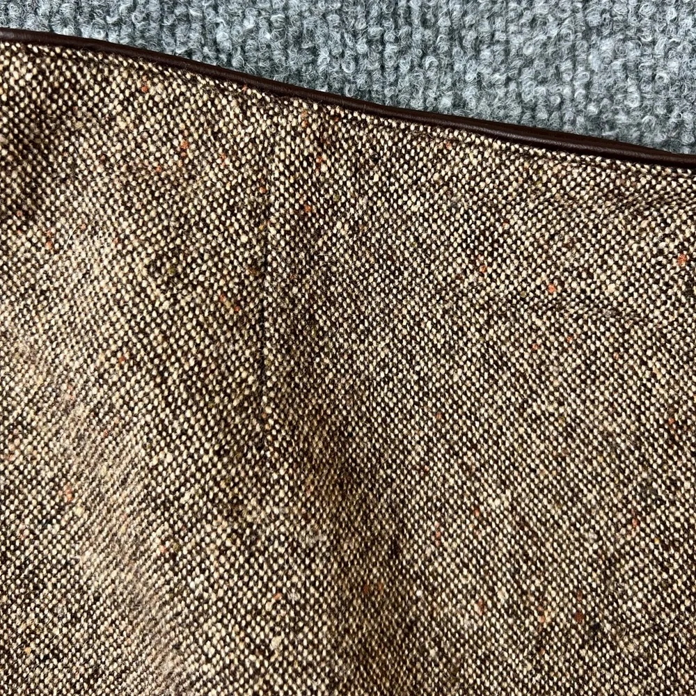 Casual Corner Womens Skirt Sz‎ 8 Brown Beige Tweed Knee Length Wool Blend Pencil